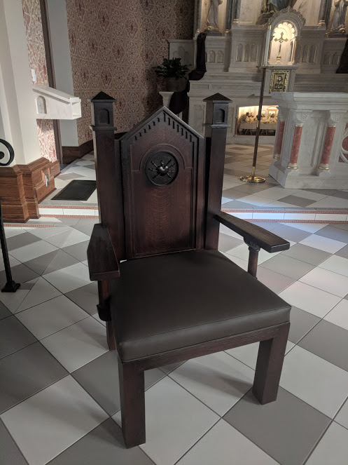 Seven Dolors Presider Chair 1